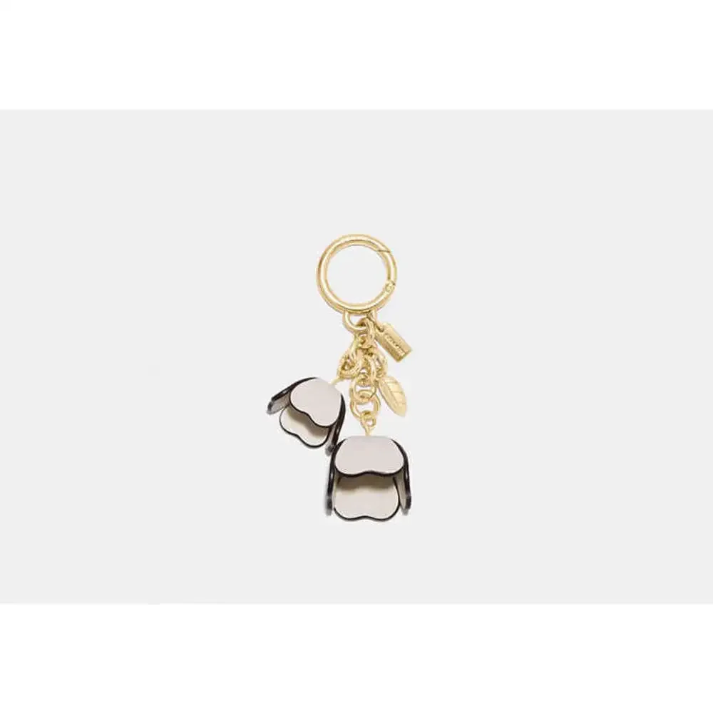 Coach Essential Tea Rose Bag Charm